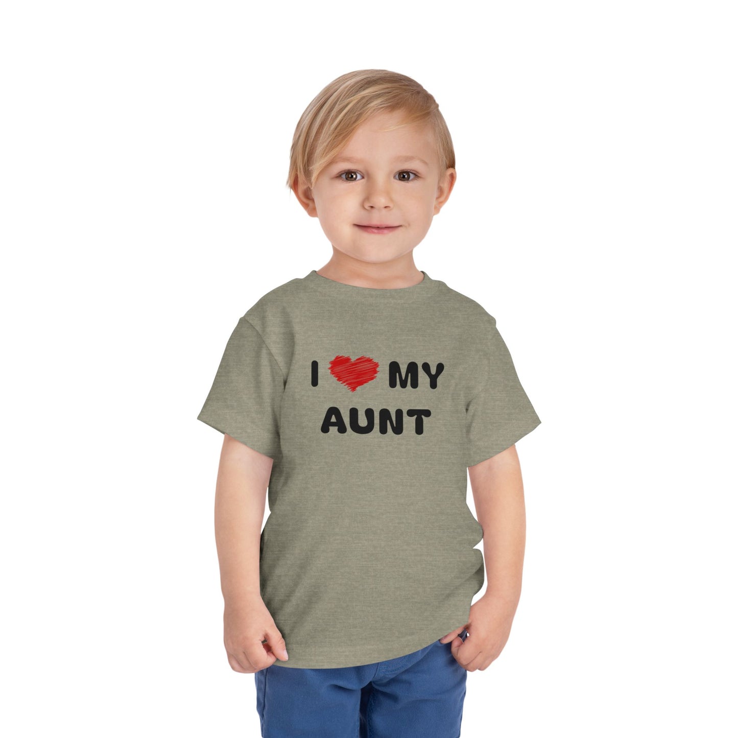 I Love My Aunt Grey Toddler T-Shirt