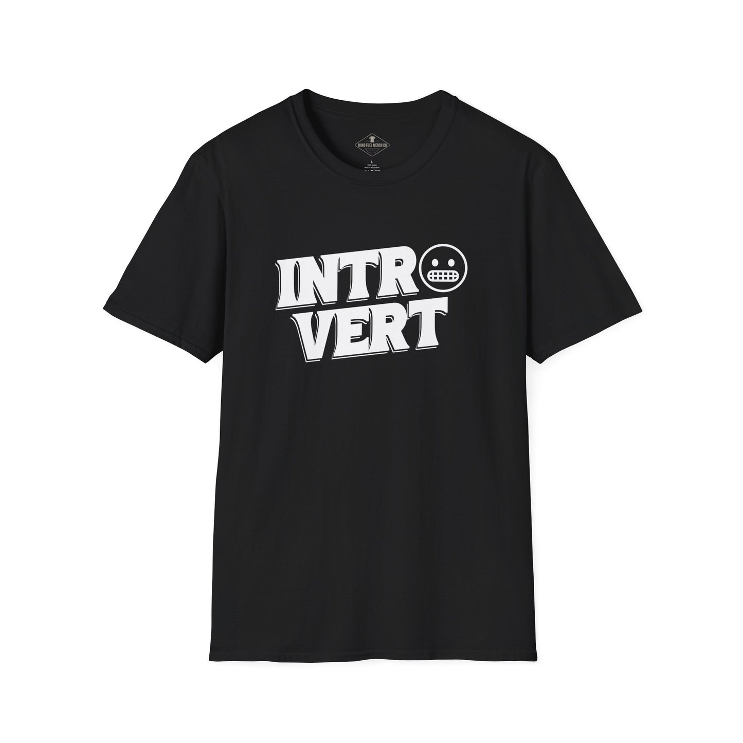 Introvert Black T-Shirt