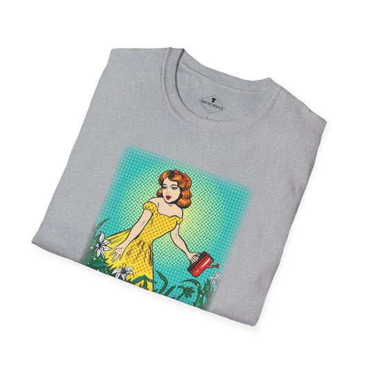 I Wet My Plants Grey T-Shirt