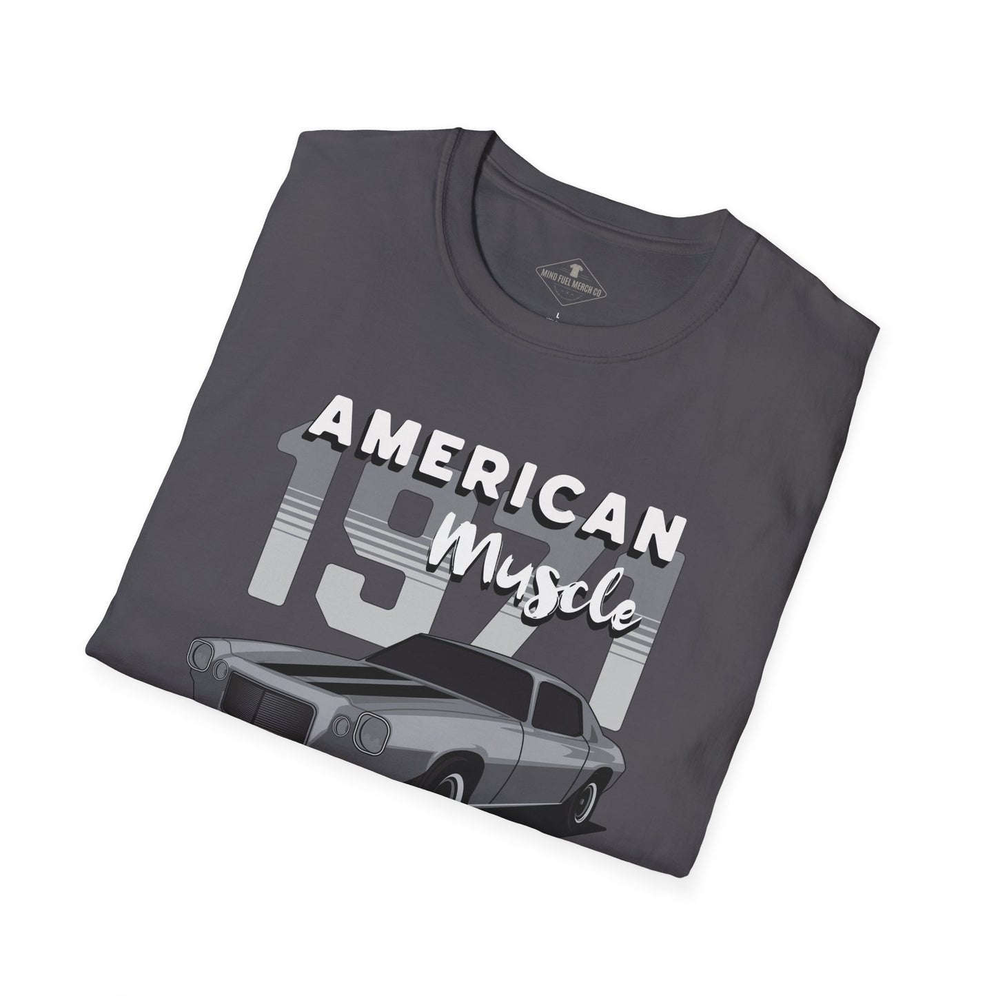 1971 Muscle Car Charcoal T-Shirt