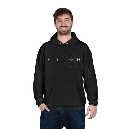 Shining Faith Black Hoodie