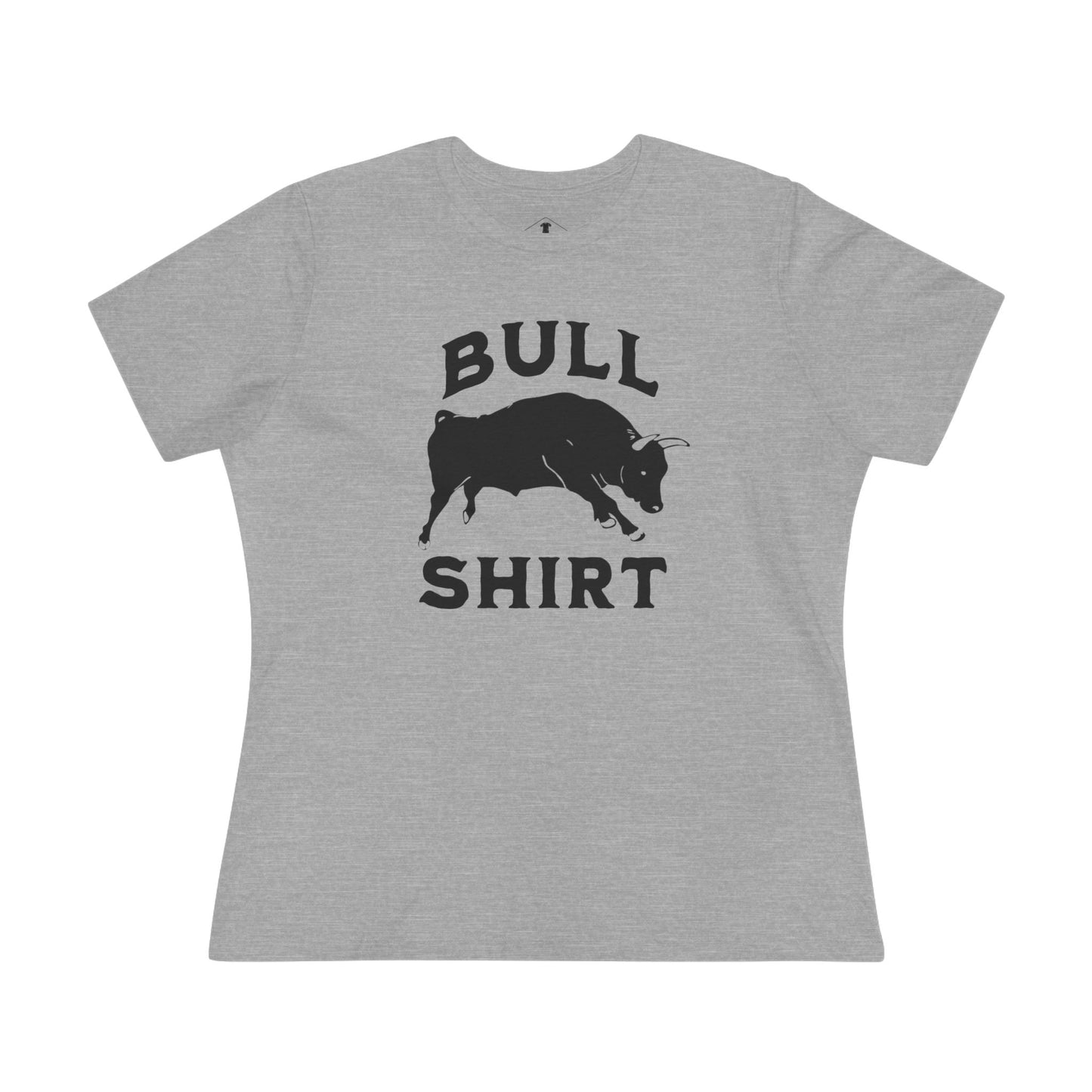 Bull Shirt Grey Womens T-Shirt