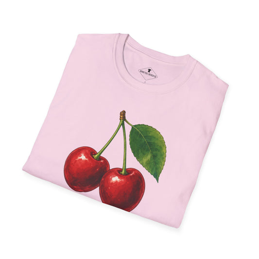 Cherries Pink T-Shirt