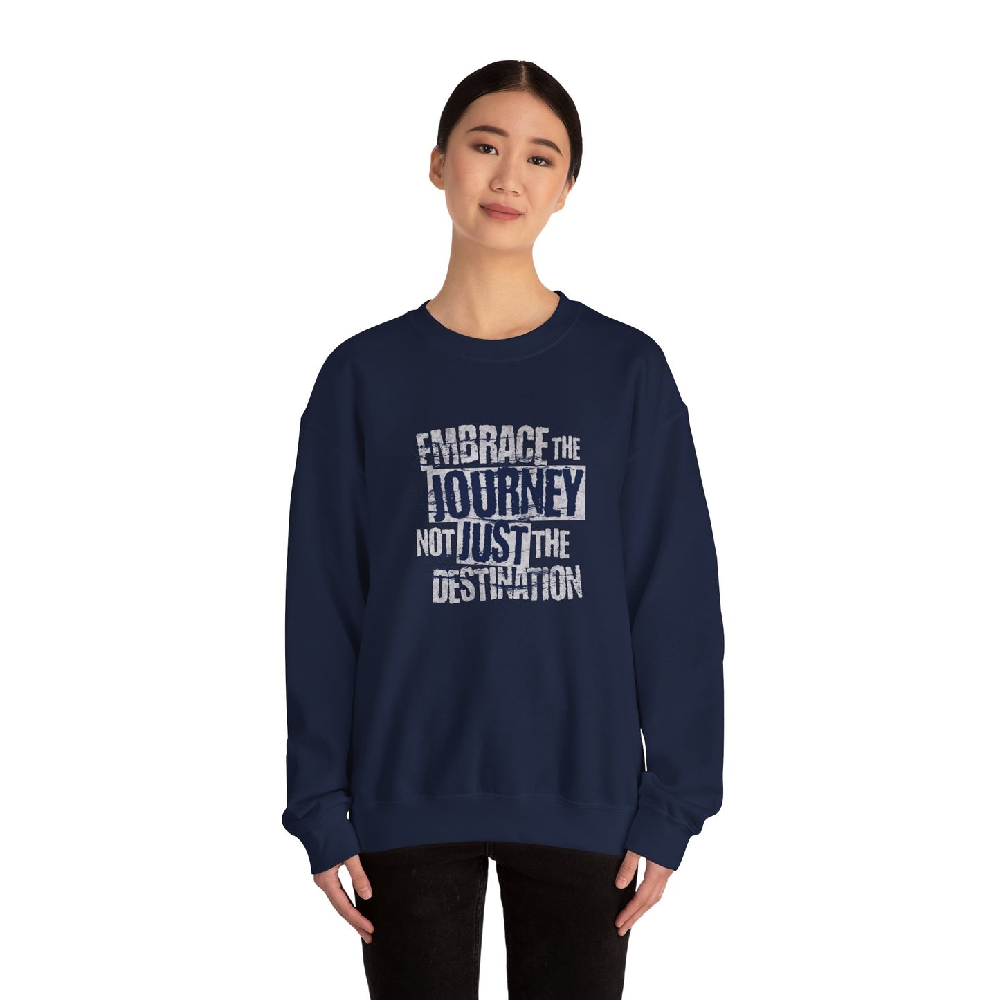 Embrace The Journey Navy Sweatshirt