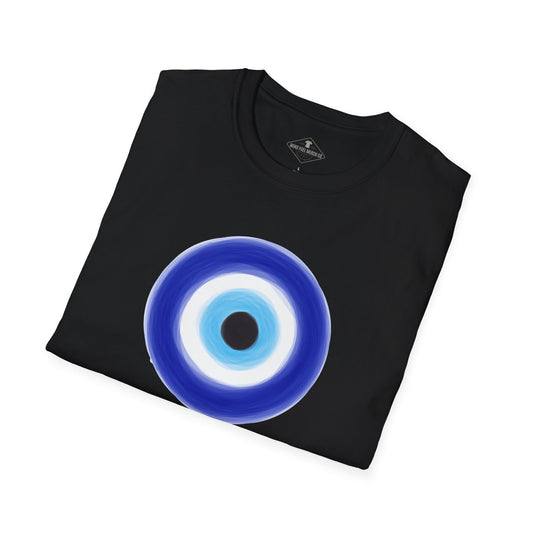 Evil Eye Charm Black T-Shirt