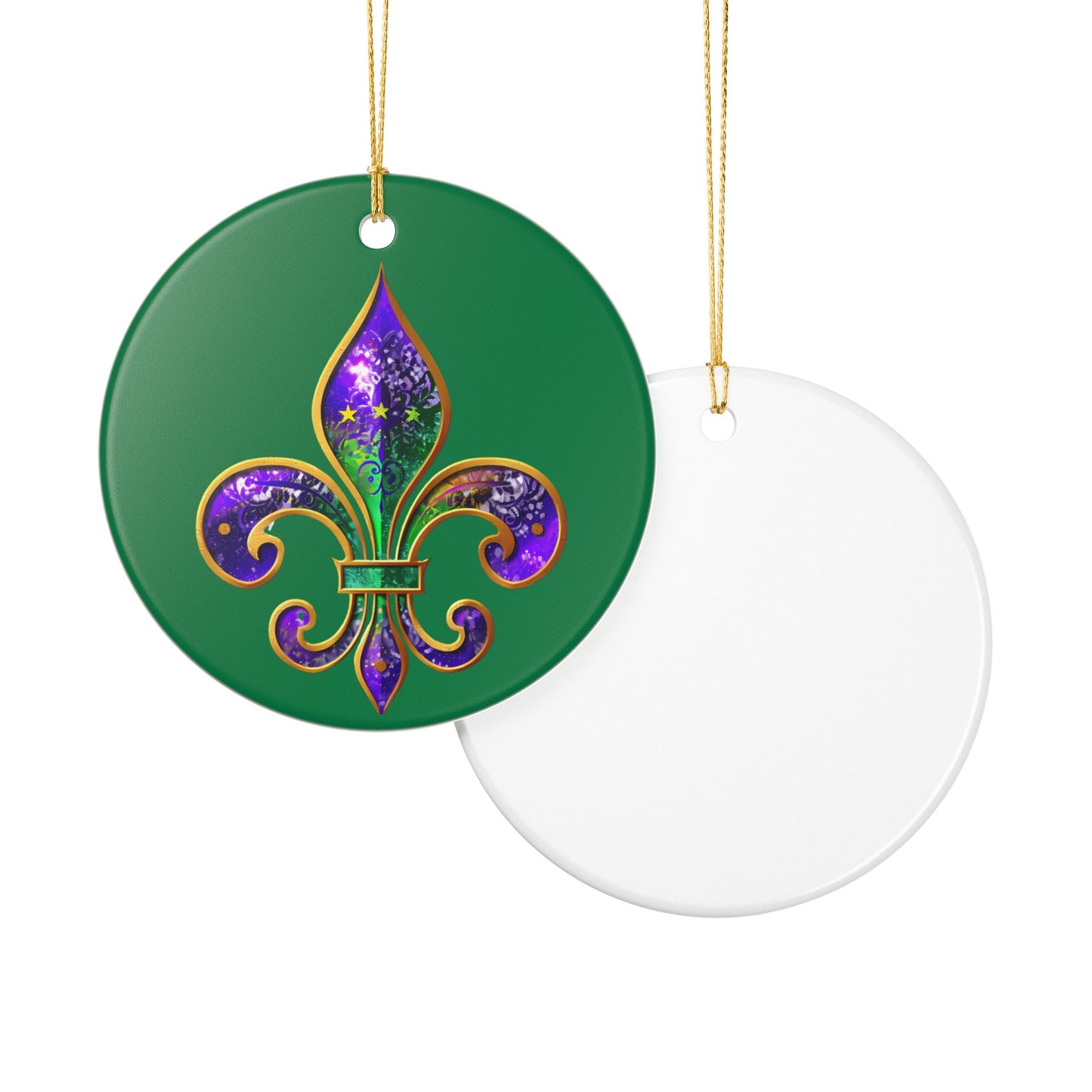 Fleur De Lis Tree Ornament