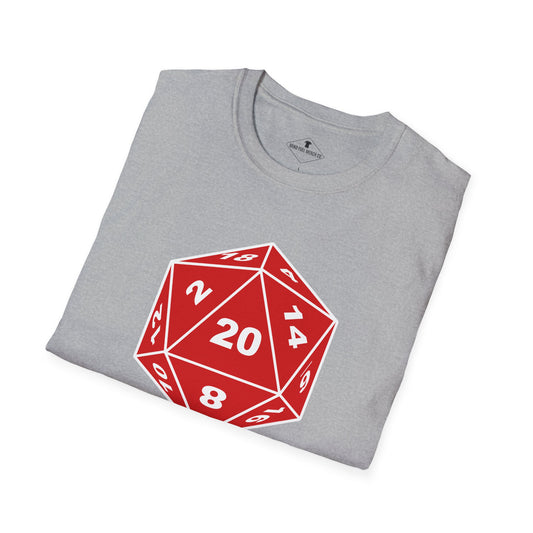 D&D Dice Grey T-Shirt