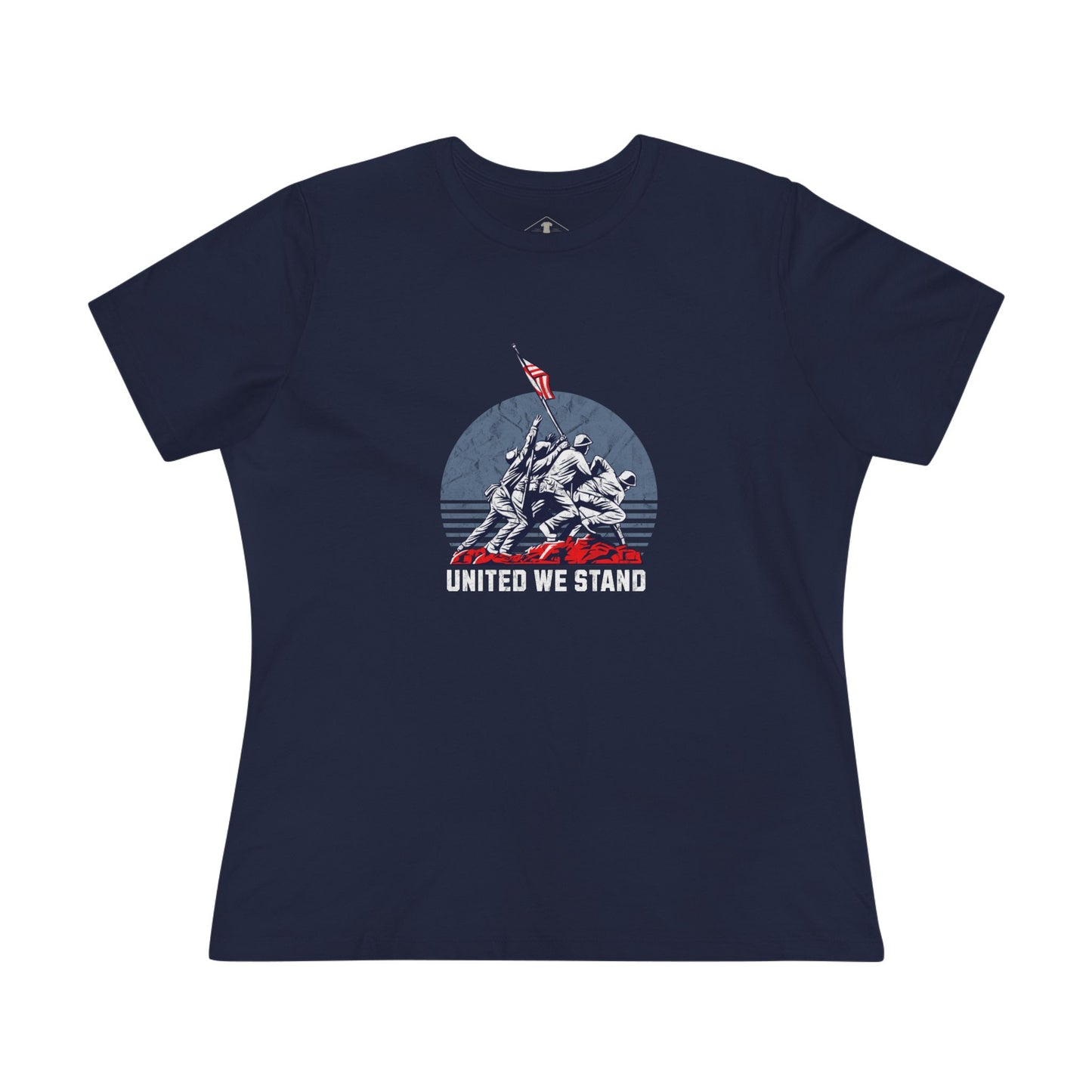 United We Stand Navy Womens T-Shirt