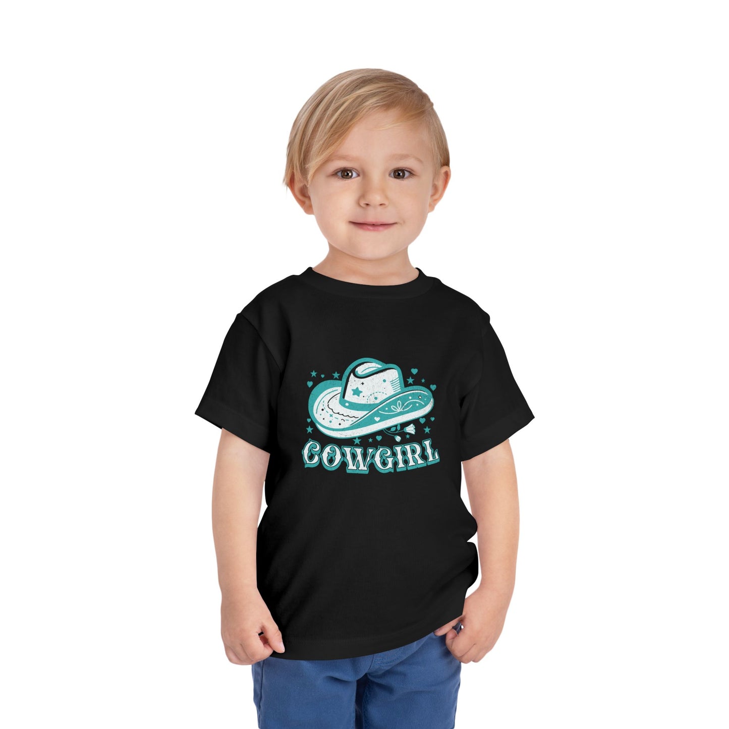 Cowgirl Black Toddler T-Shirt