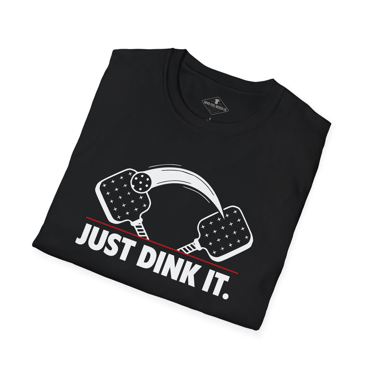 Just Dink It Pickleball Black T-Shirt