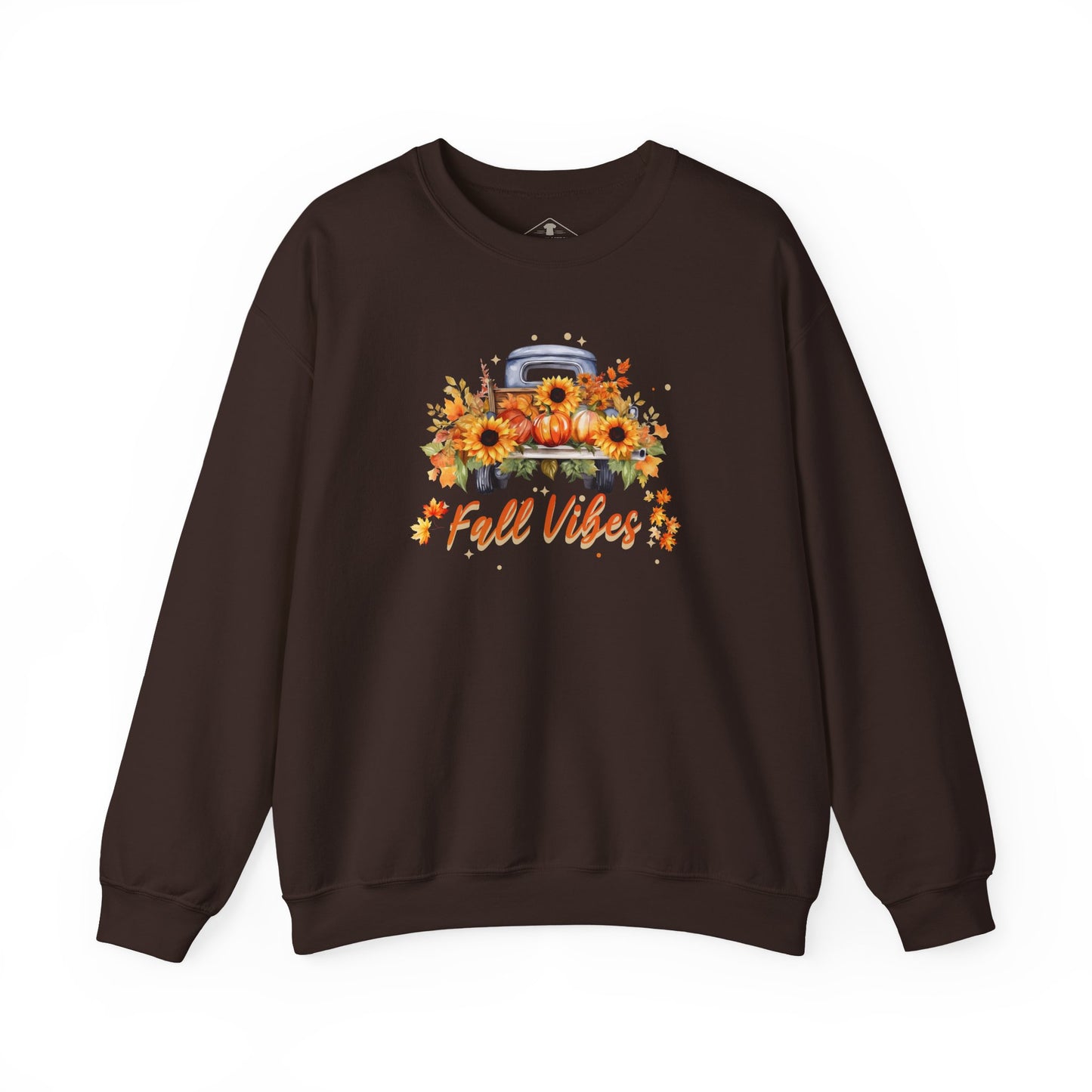 Fall Vibes Brown Sweatshirt