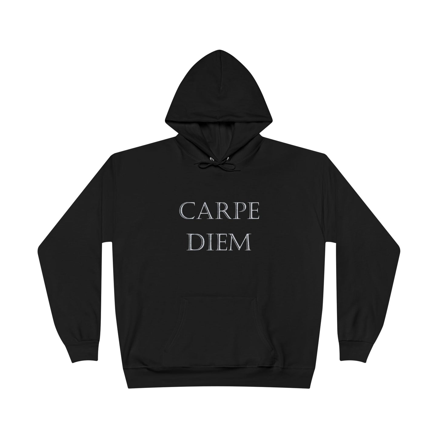 Carpe Diem Black Hoodie
