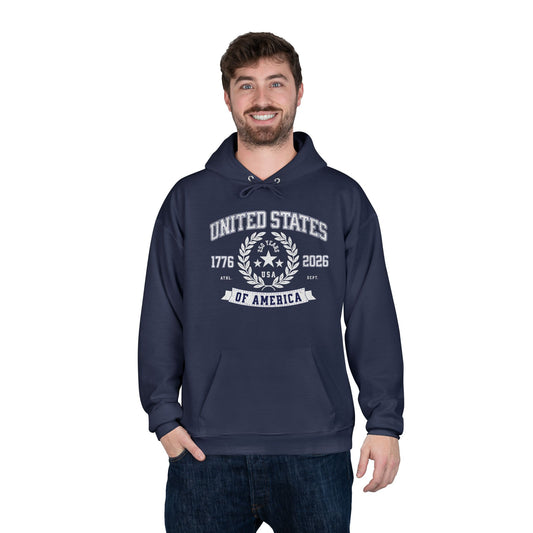 America 250 Athletic Navy Blue Hoodie