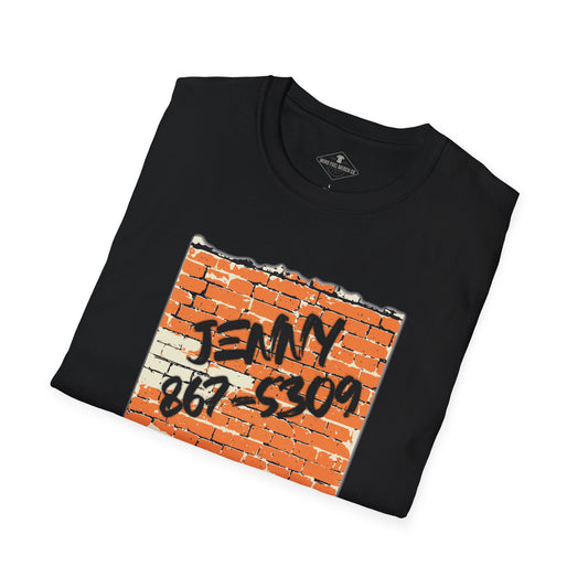867-5309 Black T-Shirt