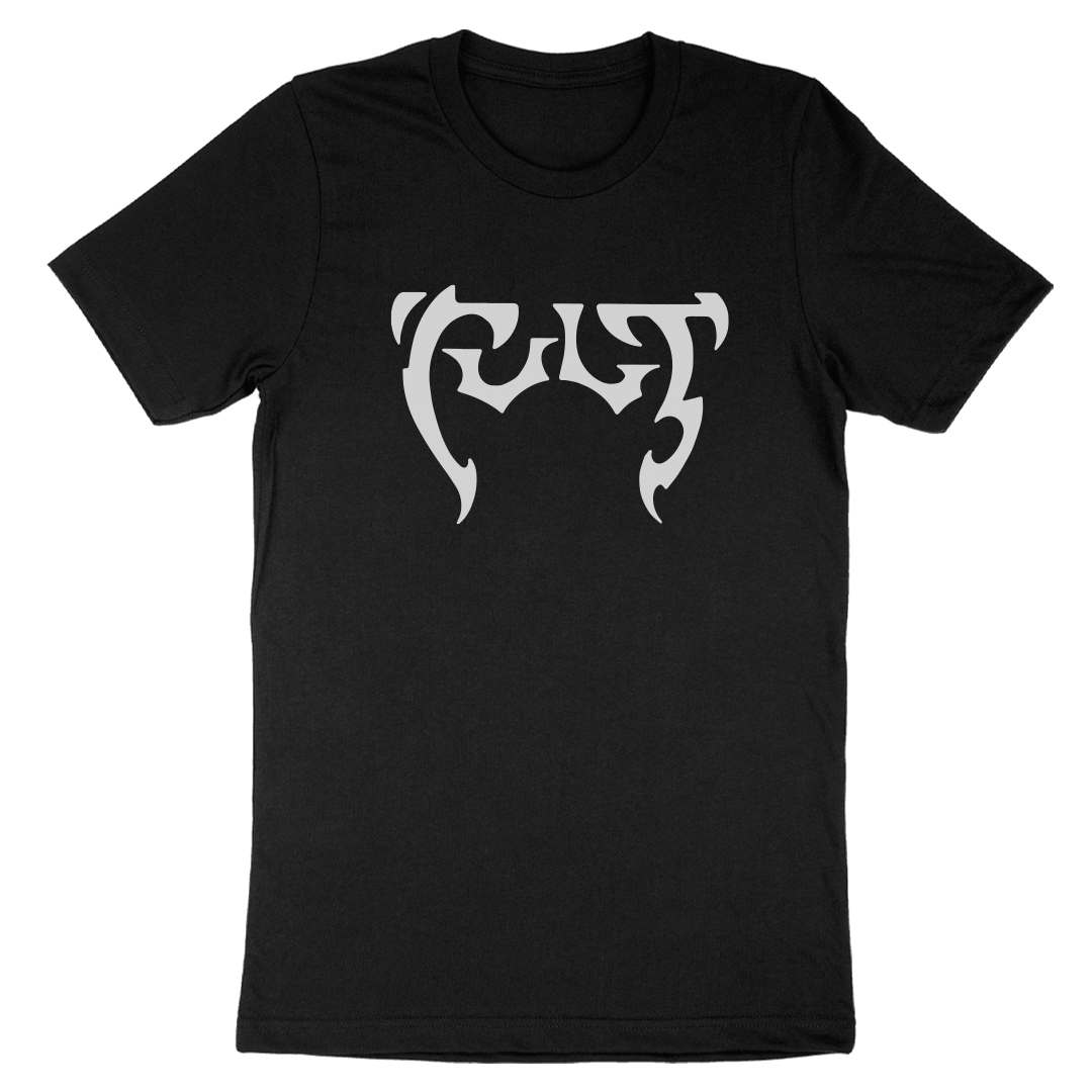 The Cult Electric Logo Black Hemp T-Shirt