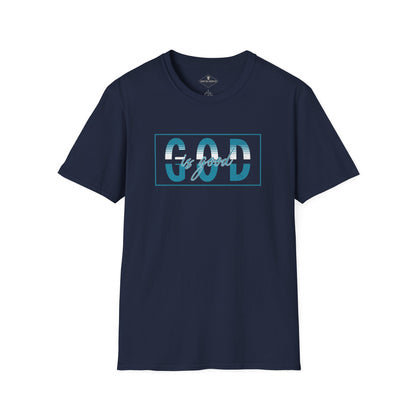 God Is Good Navy Blue T-Shirt