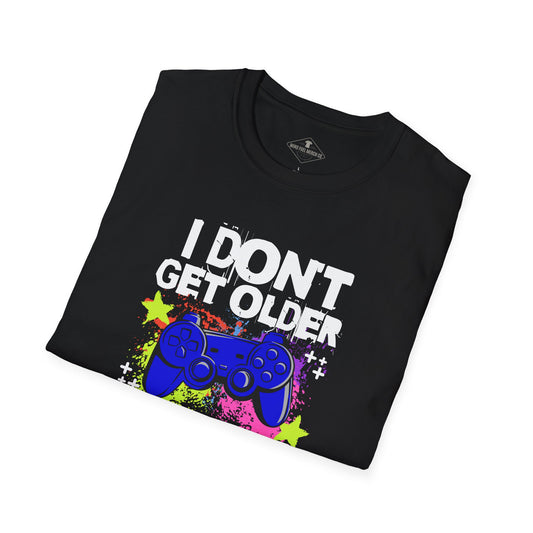 Level Up Black T-Shirt