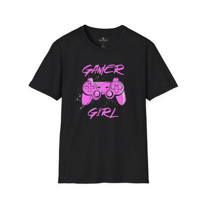 Gamer Girl Black T-Shirt