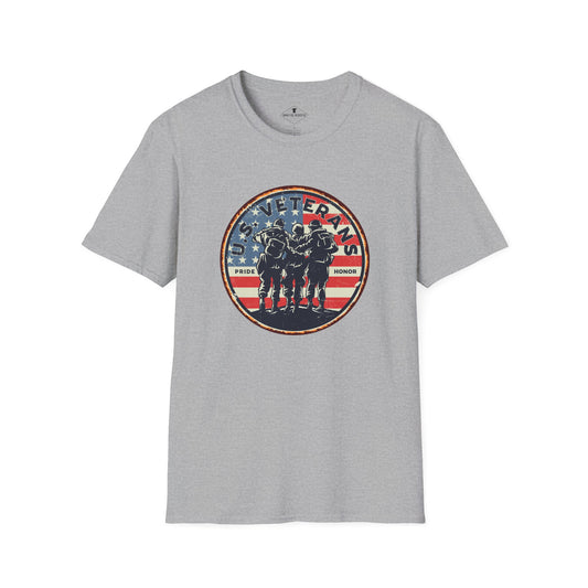 US Veterans Grey T-Shirt
