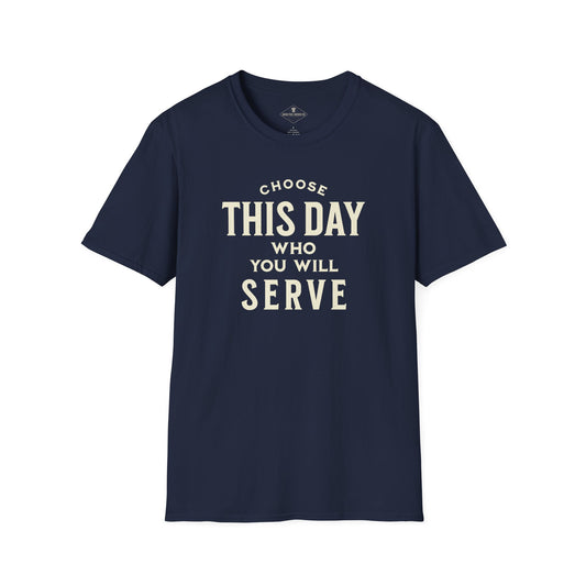Choose This Day Navy Blue T-Shirt