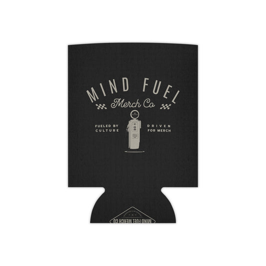 Mind Fuel Merch Black Koozie Can Cooler
