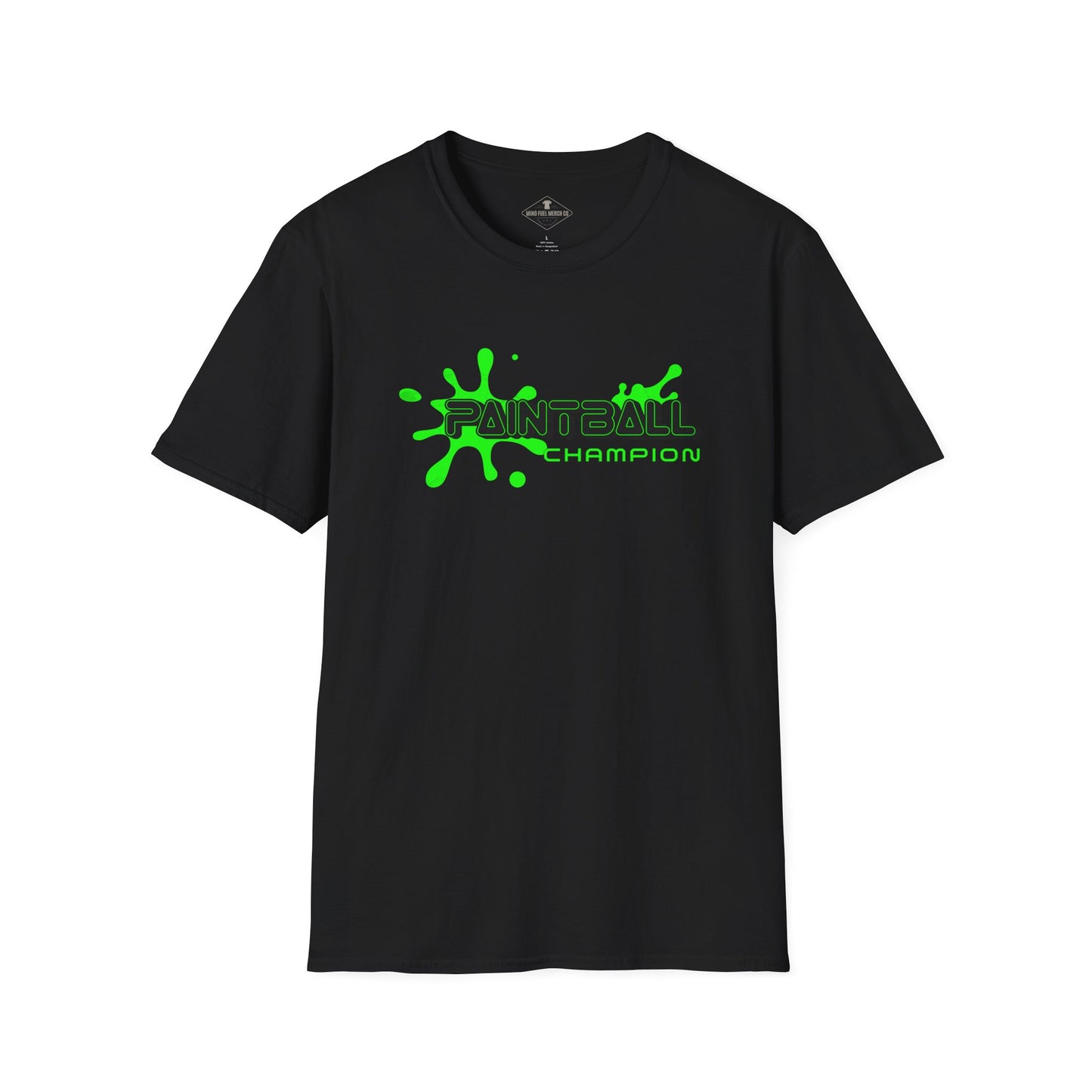 Paintball Champion Black T-Shirt