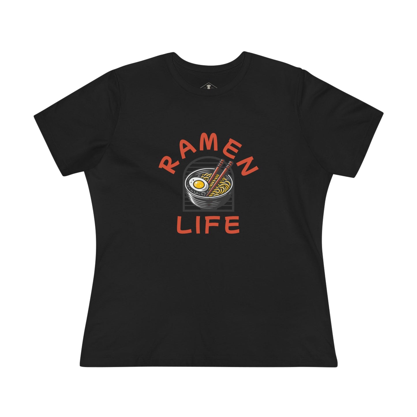 Ramen Life Black Womens T-Shirt