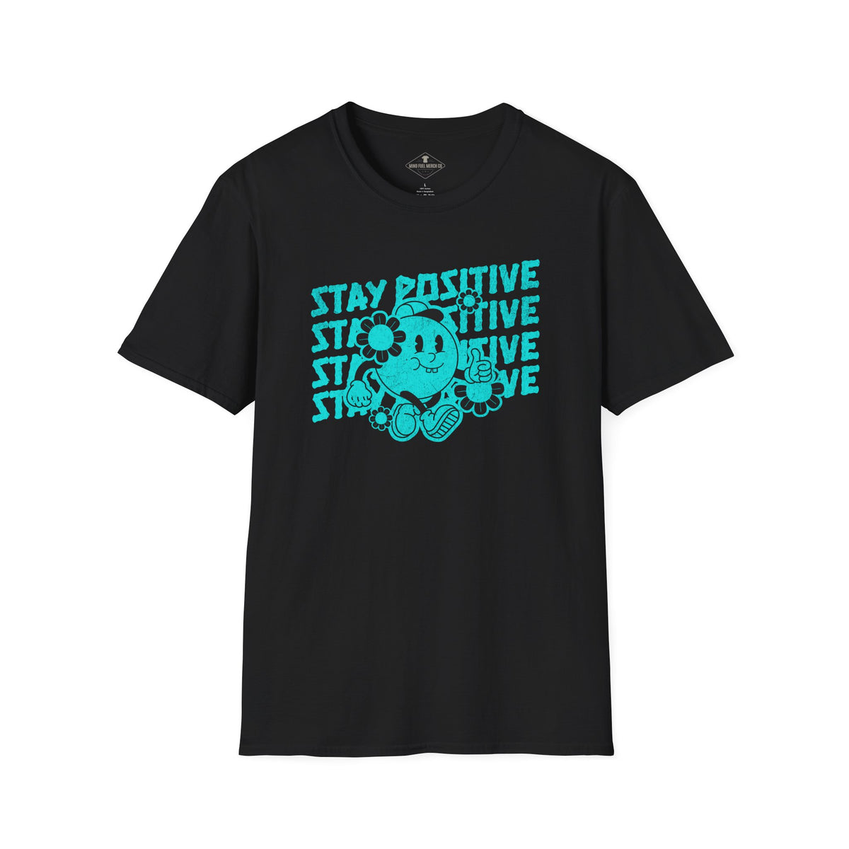 Stay Positive Black T-Shirt