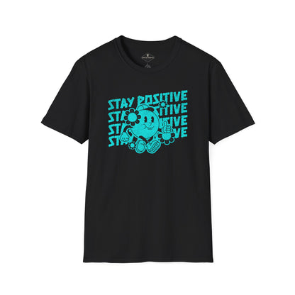 Stay Positive Black T-Shirt