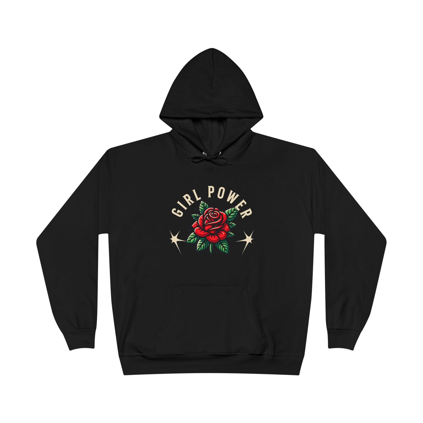 Girl Power Black Hoodie