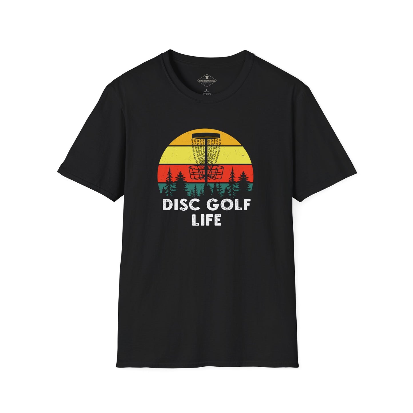 Disc Golf Life Black T-Shirt