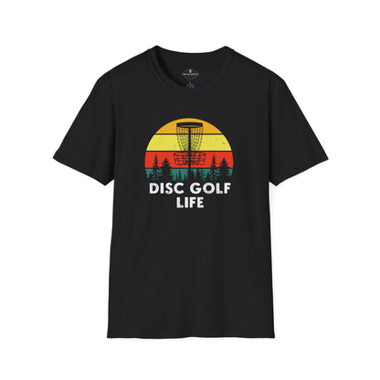 Disc Golf Life Black T-Shirt