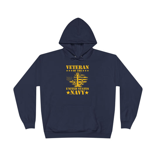 US Navy Veteran Blue Hoodie