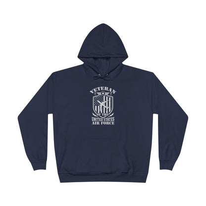 US Air Force Veteran Navy Blue Hoodie