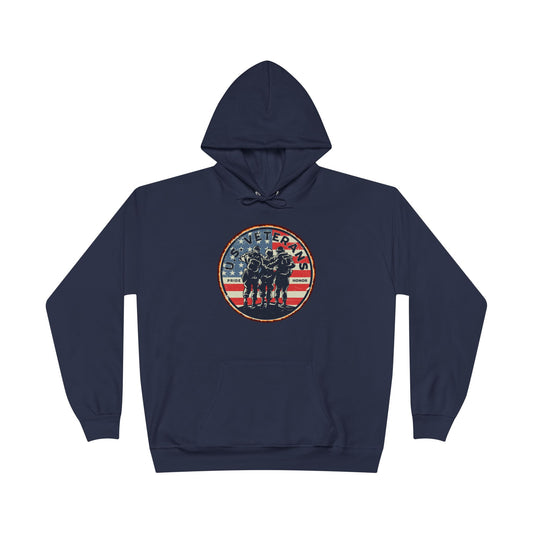 US Veterans Navy Blue Hoodie