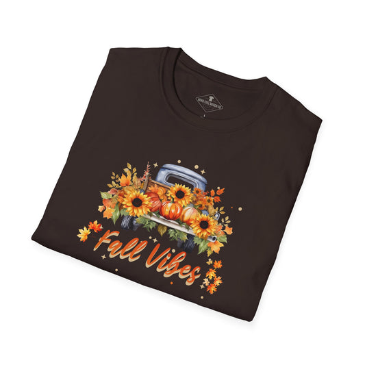 Fall Vibes Chocolate Brown T-Shirt