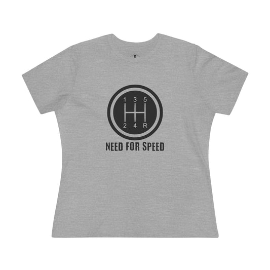 Need For Speed Grey Womens T-Shirt