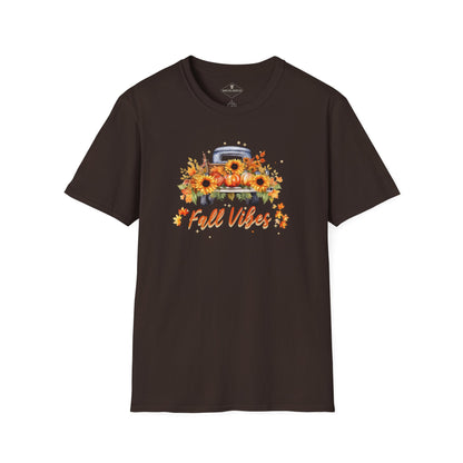 Fall Vibes Chocolate Brown T-Shirt