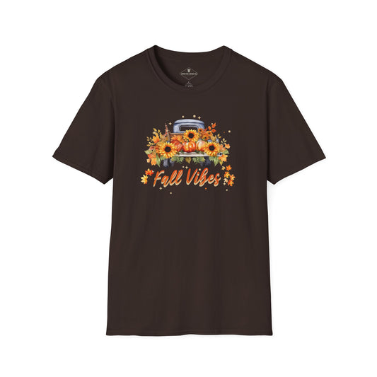 Fall Vibes Chocolate Brown T-Shirt