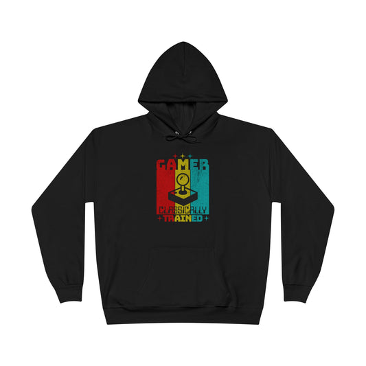 Classically Trained Gamer Black Hoodie