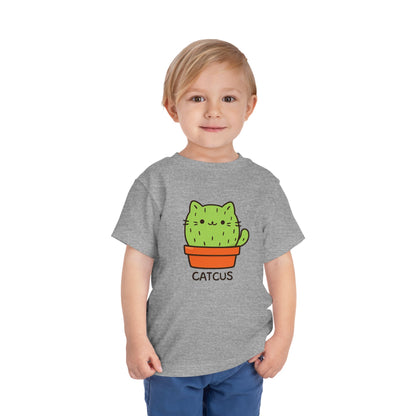 Catcus Grey Toddler T-Shirt
