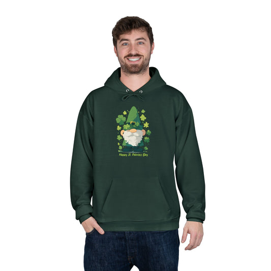 St. Patrick's Day Gnome Green Hoodie