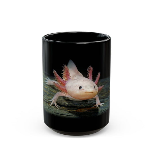 Axolotl Black Mug