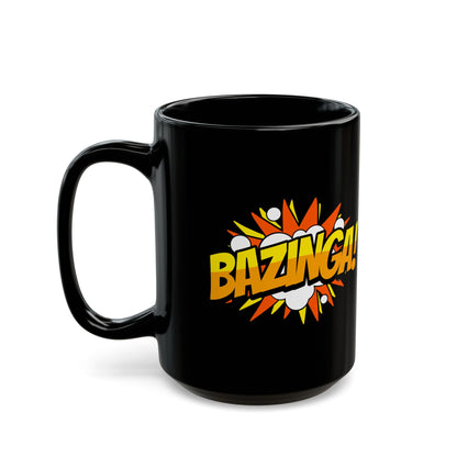 Bazinga Black Mug