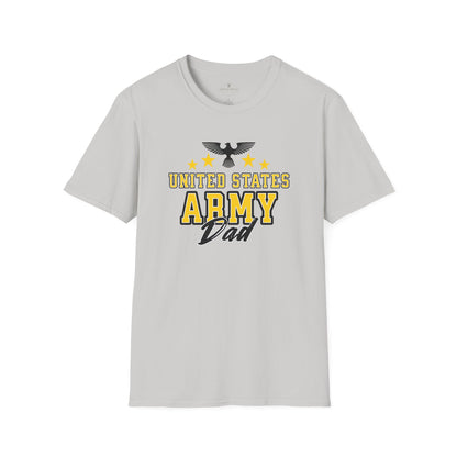 US Army Dad Silver Grey T-Shirt