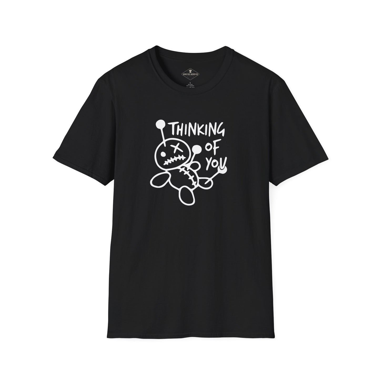 Thinking Of You Doll Black T-Shirt