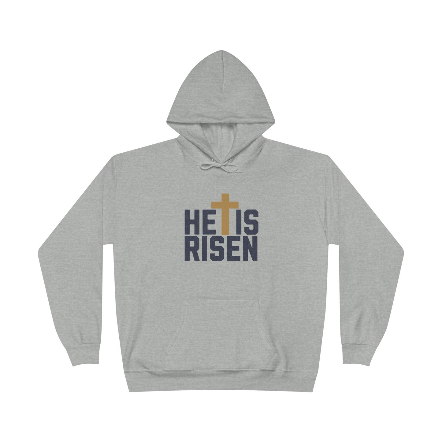 He Is Risen Grey Hoodie