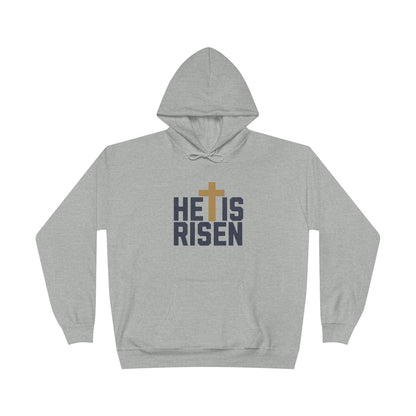 He Is Risen Grey Hoodie