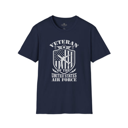 US Air Force Veteran Navy Blue T-Shirt