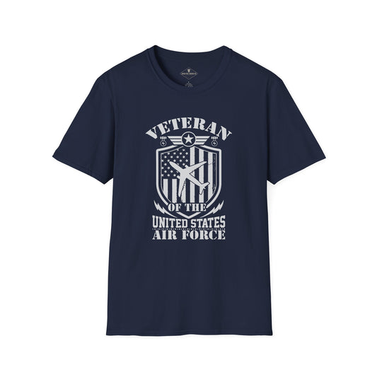 US Air Force Veteran Navy Blue T-Shirt